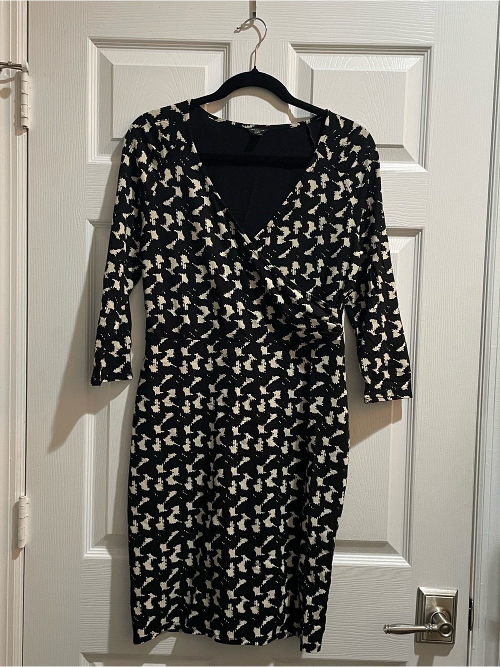 Black and White Ann Taylor Dress